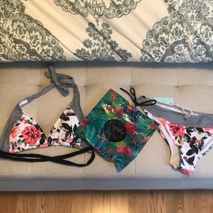 Cupshe never worn 2 piece bathing suit